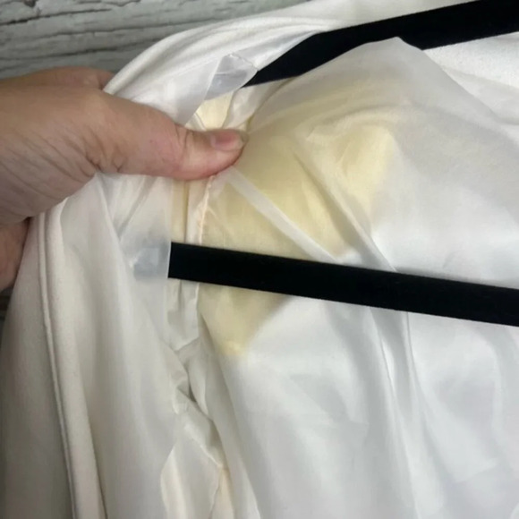 BOOHOO white Blazer - Size 6 - Picture 5 of 9